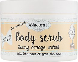 Скраб для тіла "Апельсиновий сорбет" - Nacomi Sunny Orange Sorbet Body Scrub — фото N3