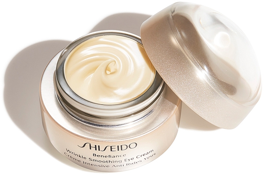 Крем для очей - Shiseido Benefiance Wrinkle Smoothing Eye Cream — фото N2