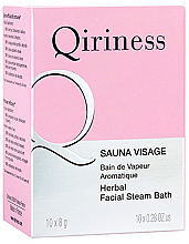 Средство для умывания таблетки для распаривания лица - Qiriness Sauna Visage  — фото N2