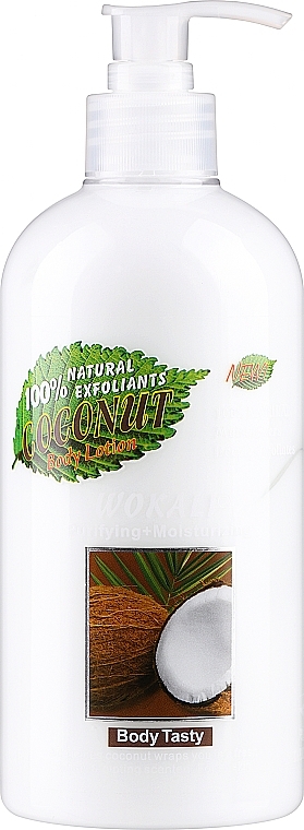 Лосьйон для тіла "Кокос" - Wokali Coconut Body Lotion — фото N1