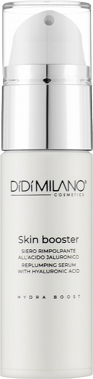 Восстанавливающая сыворотка с гиалуроновой кислотой - Didi Milano Skin Booster Replumping Serum With Hyaluronic Acid — фото N1