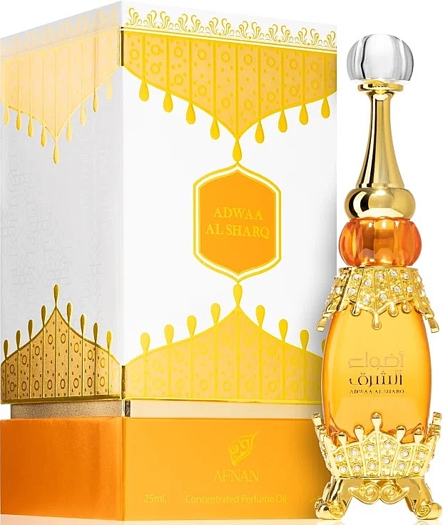 Afnan Perfumes Adwaa Al Sharq - Олійні парфуми — фото N2