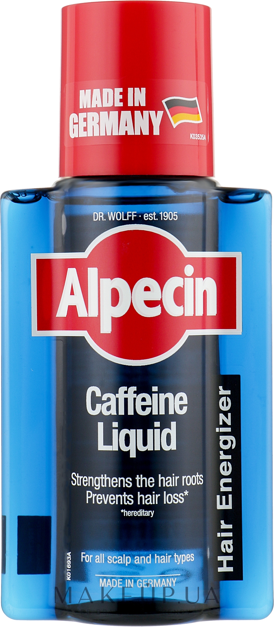 Тонік для волосся з кофеїном - Alpecin Liquid  — фото 200ml