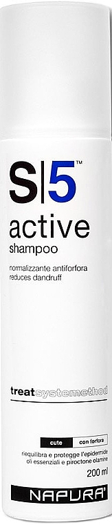 Шампунь против перхоти для нормальной кожи головы - Napura S5 Active Shampoo — фото N1