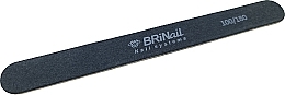 Пилочка для нігтів класік чорна, 100/180 - BRINail — фото N1