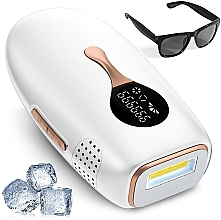 Парфумерія, косметика Фотоепілятор, білий - Aimed Silk Skin Pro Ice Cooling IPL Intensed Pulse Light