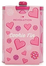 Набор, 10 продуктов - I Heart Revolution Cookie Tin — фото N2