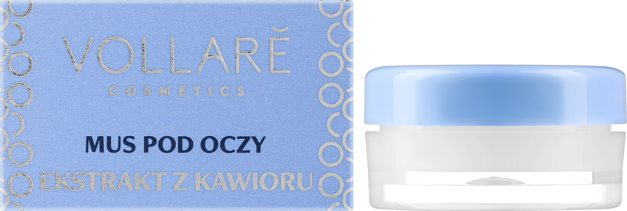 Омолоджувальний мус для області навколо очей - Vollare Cosmetics Caviar Extract Under Eye Mousse — фото 8ml