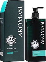 Шампунь проти випадання для тонкого й ламкого волосся - Aromase Anti-Hair Loss Essential Shampoo — фото N4