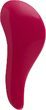 Щетка для волос распутывающая, CTZ-0050-2, розовая с черным - Rapira — фото N2