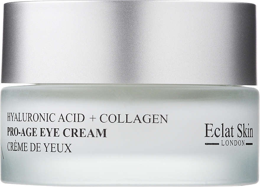 Крем для век с гиалуроновой кислотой и коллагеном - Eclat Skin London Hyaluronic Acid + Collagen Pro Age Eye Cream — фото N1
