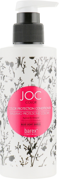 Бальзам-кондиціонер "Стійкість кольору" - Barex Joc Color Protection Conditioner Blue Light Shield — фото N1