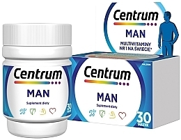 Парфумерія, косметика Харчова добавка для чоловіків - Centrum Silver Man Dietary Supplement 