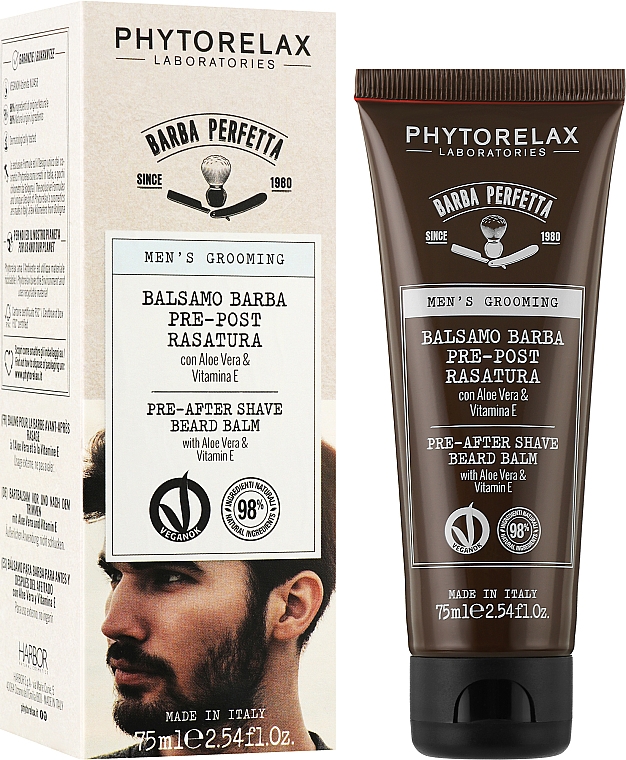 Бальзам до и после бритья - Phytorelax Laboratories Perfect Man Perfect Beard Treatment — фото N2
