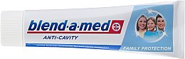 Зубная паста "Анти-кариес" для всей семьи - Blend-a-med Anti-Cavity Family Protect Toothpaste — фото N5