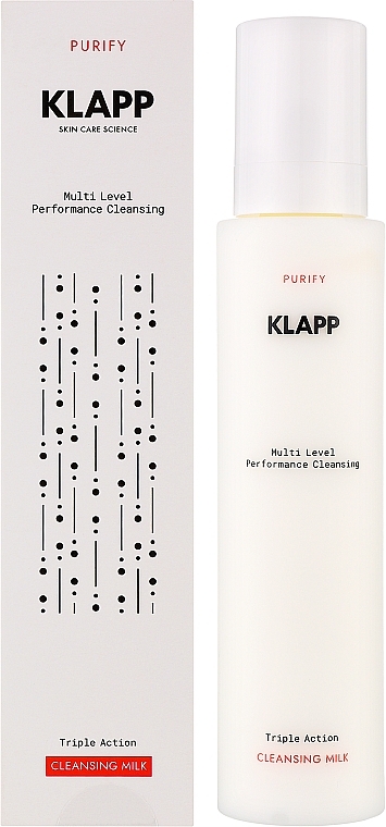 Очищающее молочко для лица - Klapp Triple Action Cleansing Milk — фото N2