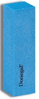 Блок-шліфувальник для нігтів, 9164, блакитний - Donegal Blok 120 — фото N1