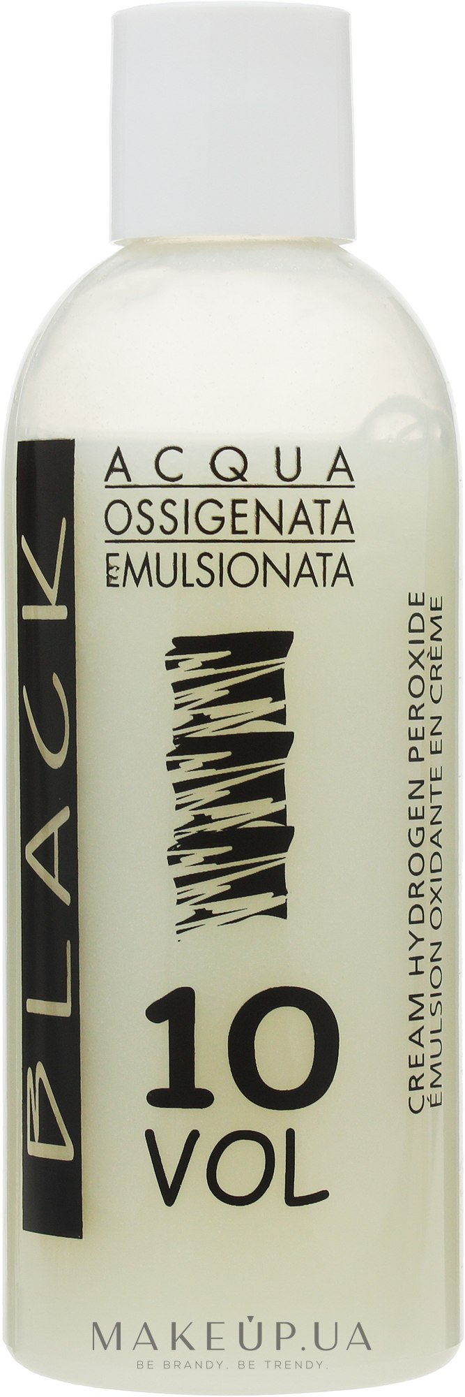 Емульсійний окислювач 10 Vol. 3 % - Black Professional Line Cream Hydrogen Peroxide — фото 250ml