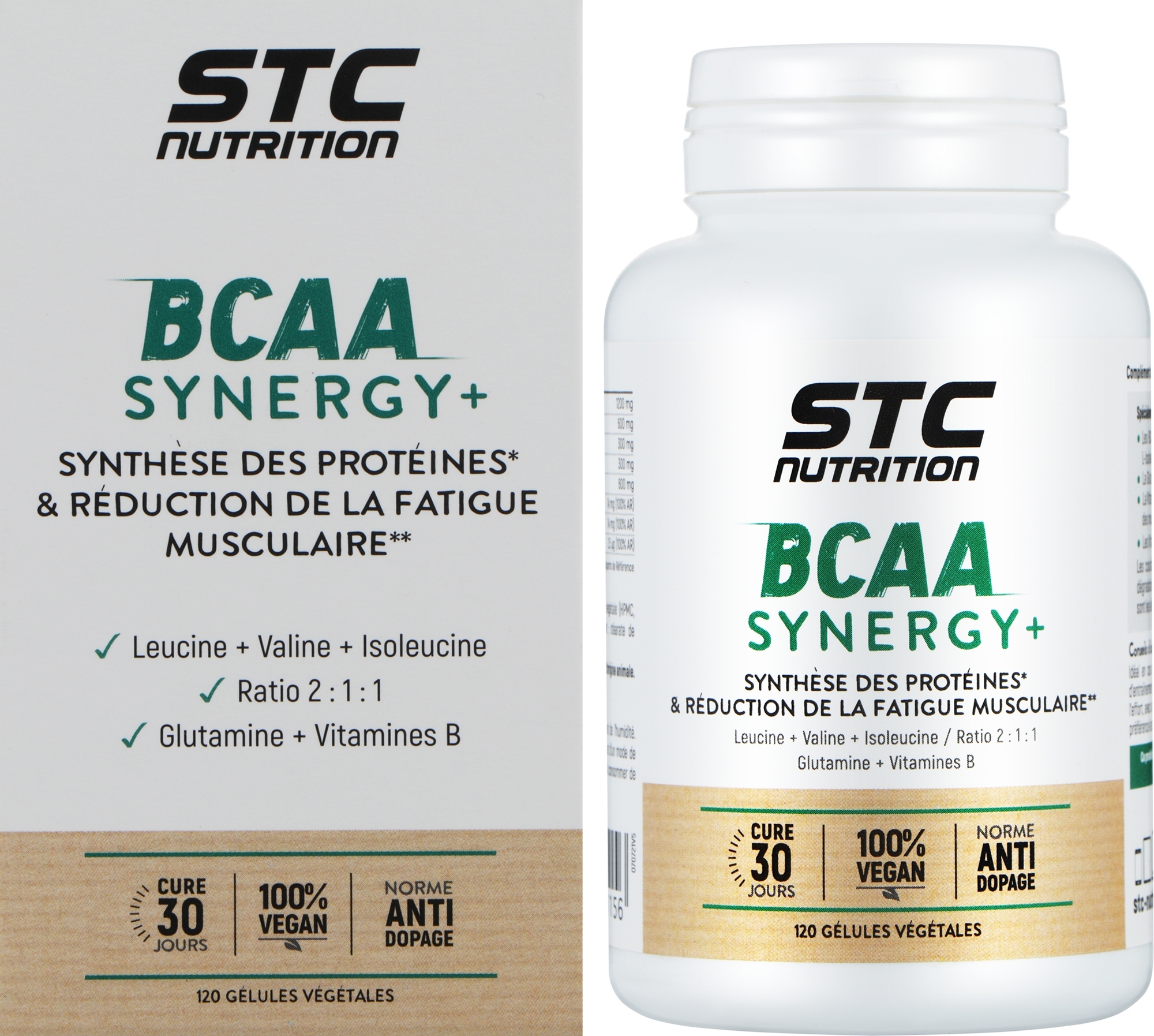 Сінерджи+ - STC Nutrition BCAA Synergy+ Capsule — фото 120шт