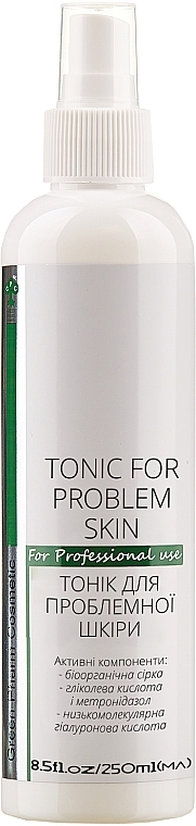 Тонік для проблемної шкіри обличчя - Green Pharm Cosmetic Tonic For Problem Skin PH 3,0 — фото N1
