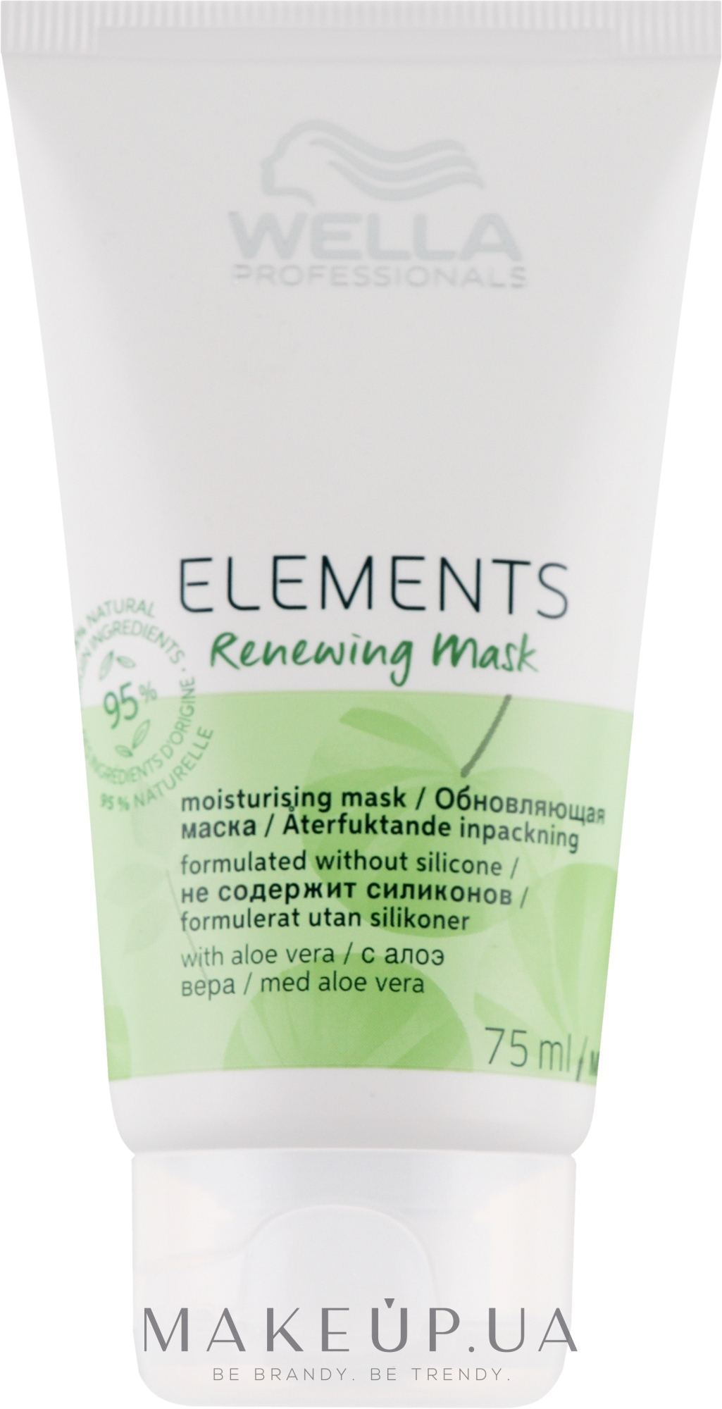 Обновляющая маска - Wella Professionals Elements Renewing Mask — фото 75ml