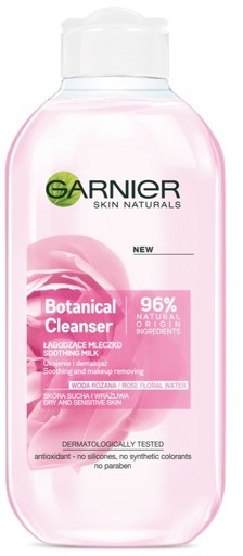 Молочко для зняття макіяжу "Трояндова вода" - Garnier Skin Naturals Botanical Rose Water Milk — фото N1