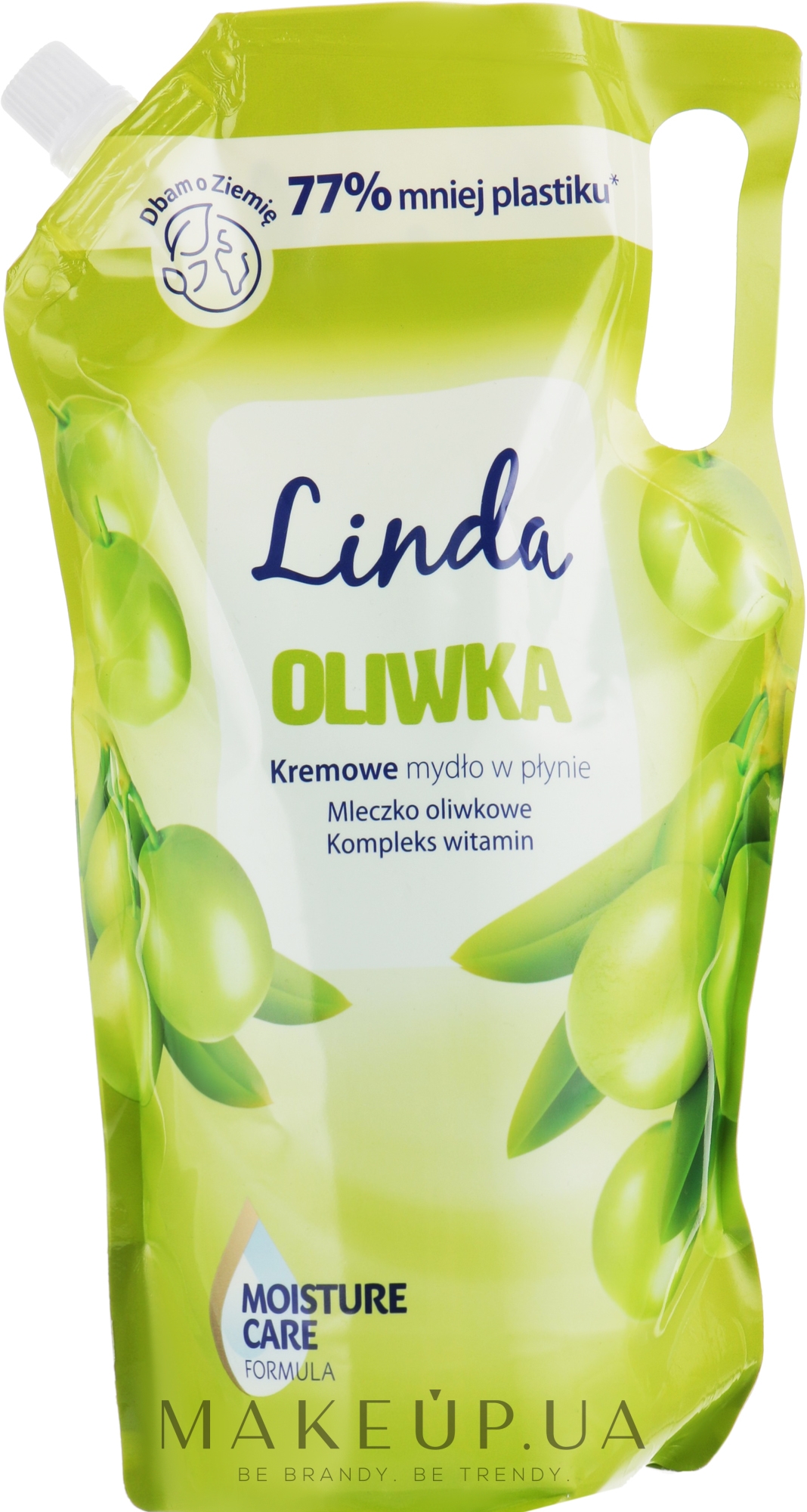 Жидкое крем-мыло для рук и тела "Оливка" - Linda Cream Soap Oliwka — фото 1000ml