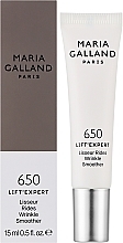 Антивозрастной крем для век и коррекции морщин - Maria Galland Paris 650 Lift Expert Wrinkle Smoother — фото N2