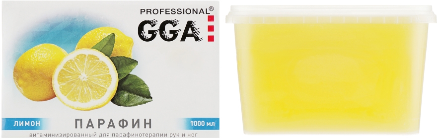 Вітамінізований парафін "Лимон" - GGA Professional — фото N4