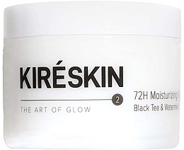 Зволожувальна нічна маска для обличчя - Kire Skin 72H Moisturizing Night Mask Black Tea & Watermelon — фото N1