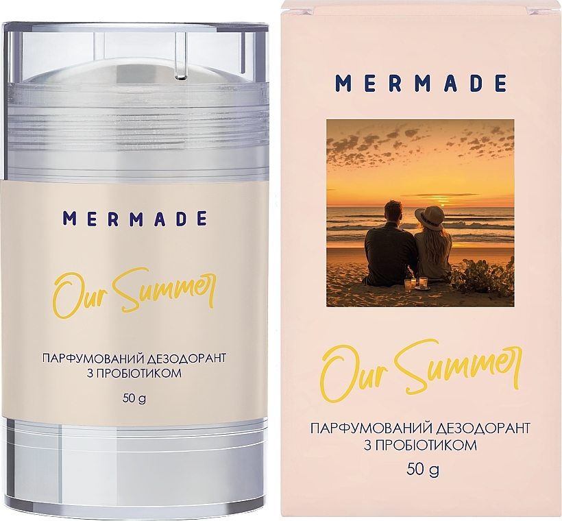 Mermade Our Summer - Парфумований дезодорант з пробіотиком