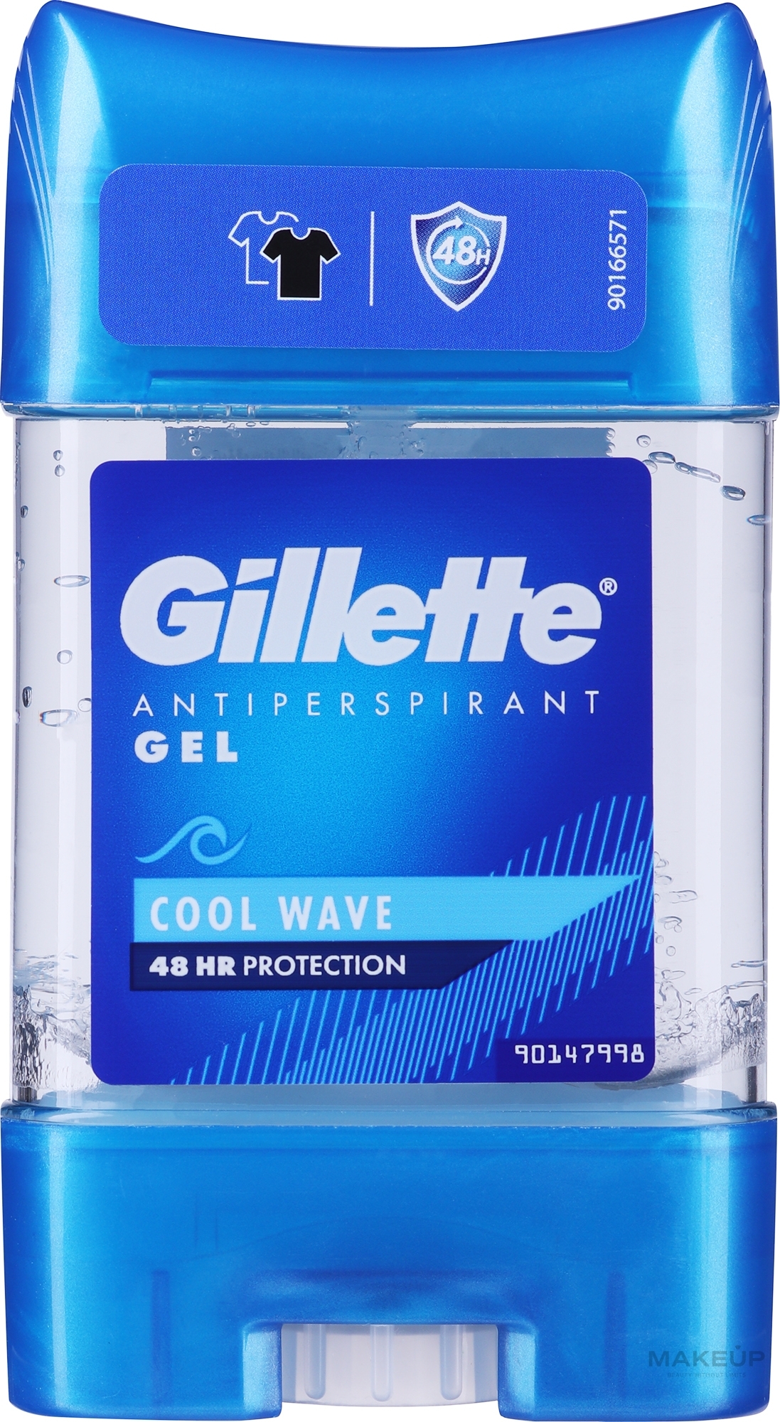 Дезодорант-антиперспирант гелевый - Gillette 3xSistem Cool Wave Anti-Perspirant Gel For Men — фото 70ml