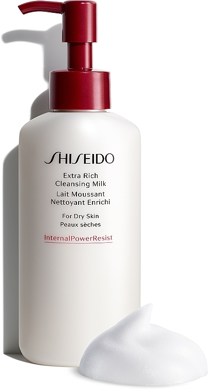 Очищающее молочко для лица для сухой кожи - Shiseido Extra Rich Cleansing Milk — фото N2