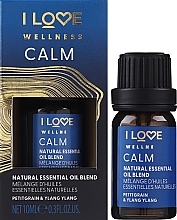 Суміш ефірних олій - I Love Wellness Calm Essential Oil Blend — фото N2