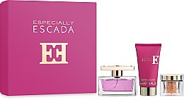 Духи, Парфюмерия, косметика Especially Escada - Набор (edp/75ml + b/lot/50ml + кристаллы для ванны)