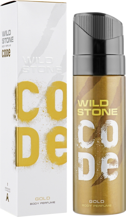 Парфумований спрей для тіла - Wild Stone Code Gold — фото N1