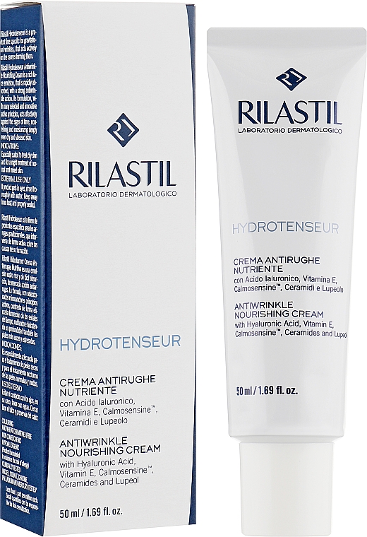 Живильний крем для обличчя проти зморщок для обличчя - Rilastil Hydrotenseur Nourishing Cream — фото N2
