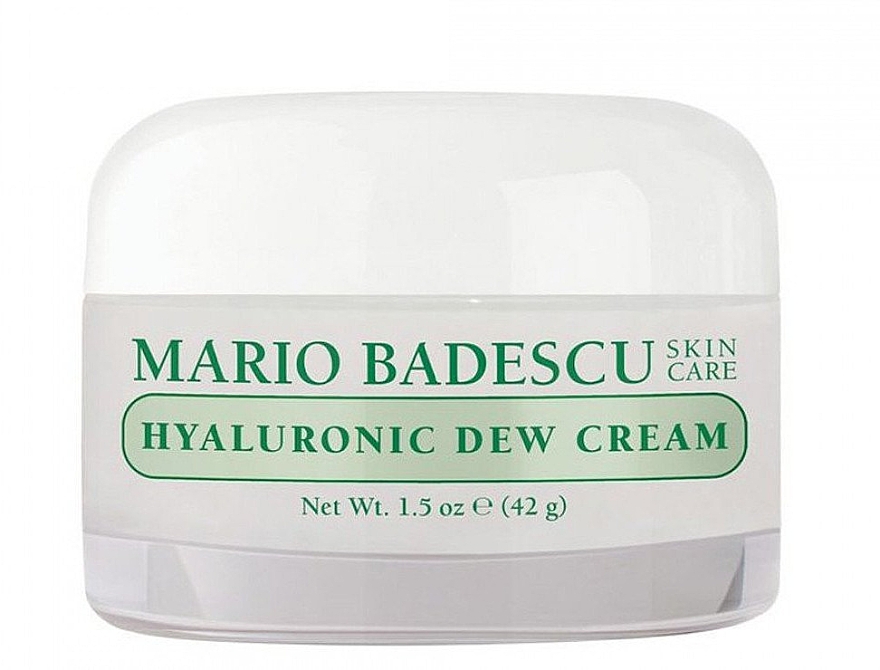 Зволожувальний крем-гель для обличчя - Mario Badescu Hyaluronic Dew Cream — фото N1