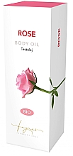 Органічна трояндова олія для тіла з ефірною олією дамаської троянди - Fagnes Aromatherapy Bio Rose Body Oil — фото N2
