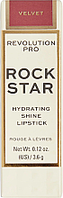 Духи, Парфюмерия, косметика Помада для губ - Revolution Pro Rockstar Hydrating Shine Lipstick