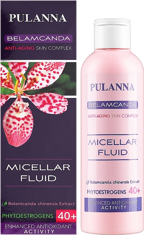 Мицеллярный флюид для лица - Pulanna Belamcanda Micellar Fluid Anti-Aging Skin Complex — фото N2