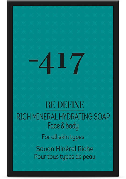 Мило мінеральне збагачене для обличчя та тіла - -417 Re Define Rich Mineral Soap — фото N2