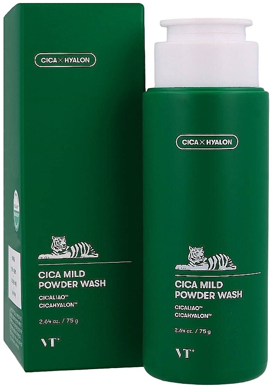 Энзимная пудра очищающая с центеллой - VT Cosmetics Cica Mild Powder Wash — фото N2