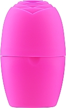 Масажер для обличчя "Крижаний", яскраво-рожевий - Deni Carte — фото N1