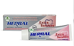 Духи, Парфюмерия, косметика Зубная паста - Natura House Herbal Extra Sensitive Toothpaste