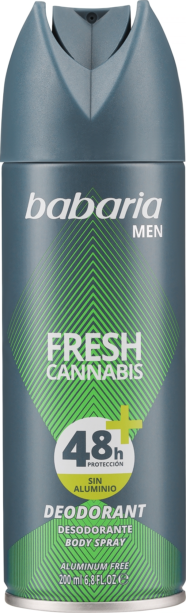 Чоловічий дезодорант-спрей з канабісом - Babaria Cannabis Deo Spray — фото 200ml