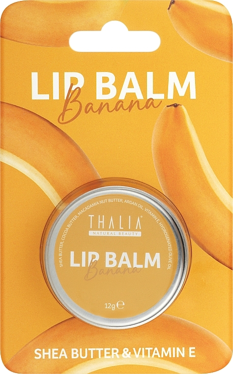 Бальзам для губ "Банан" - Thalia Lip Balm — фото N1