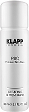 Розпушувальна маска для обличчя - Klapp PSC Clearing Sebum Mask — фото N1