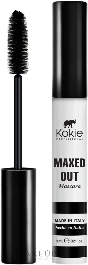 Туш для вій - Kokie Professional Maxed Out Lash Mascara — фото Black