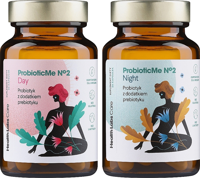Набор - HealthLabs ProbioticMe No.2 (caps/2x30pcs) — фото N2